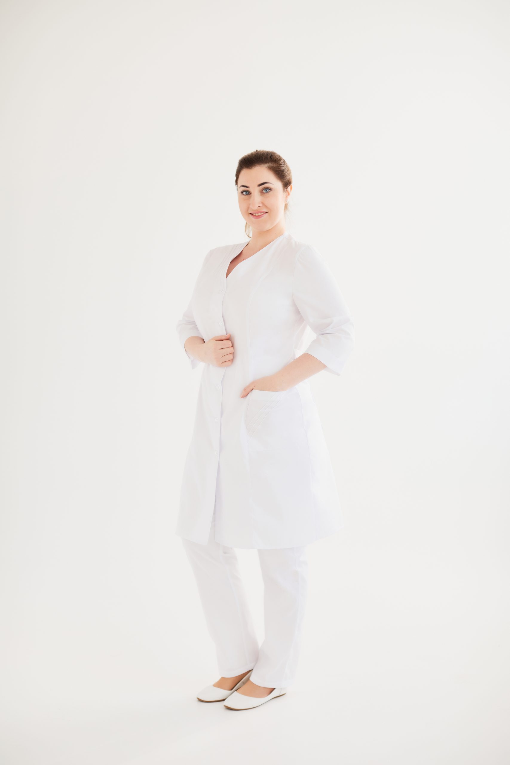 Халат Юля большой размер | DOCWEAR